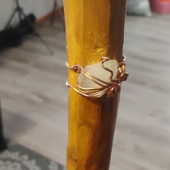 Handcrafted Wooden Walking Stick - Picture 5 of 17